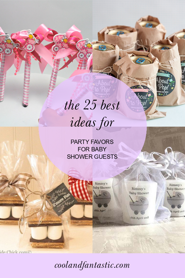 The 25 Best Ideas for Party Favors for Baby Shower Guests Home